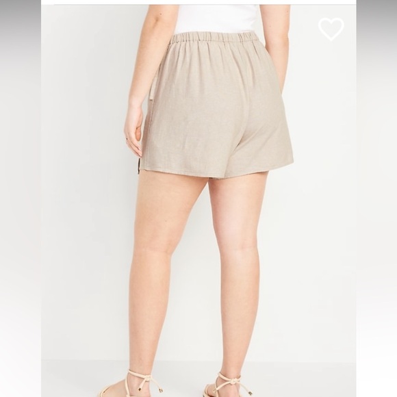 NWT old navy wrap front mini skirt Linen - Picture 4 of 8